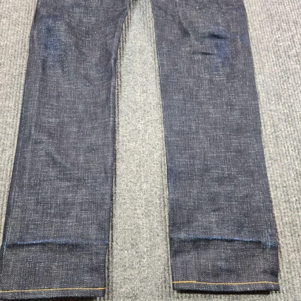 Naked & Famous Weird Guy Elephant 12 Jeans Mens 31x32 Blue Raw Denim Selvedge